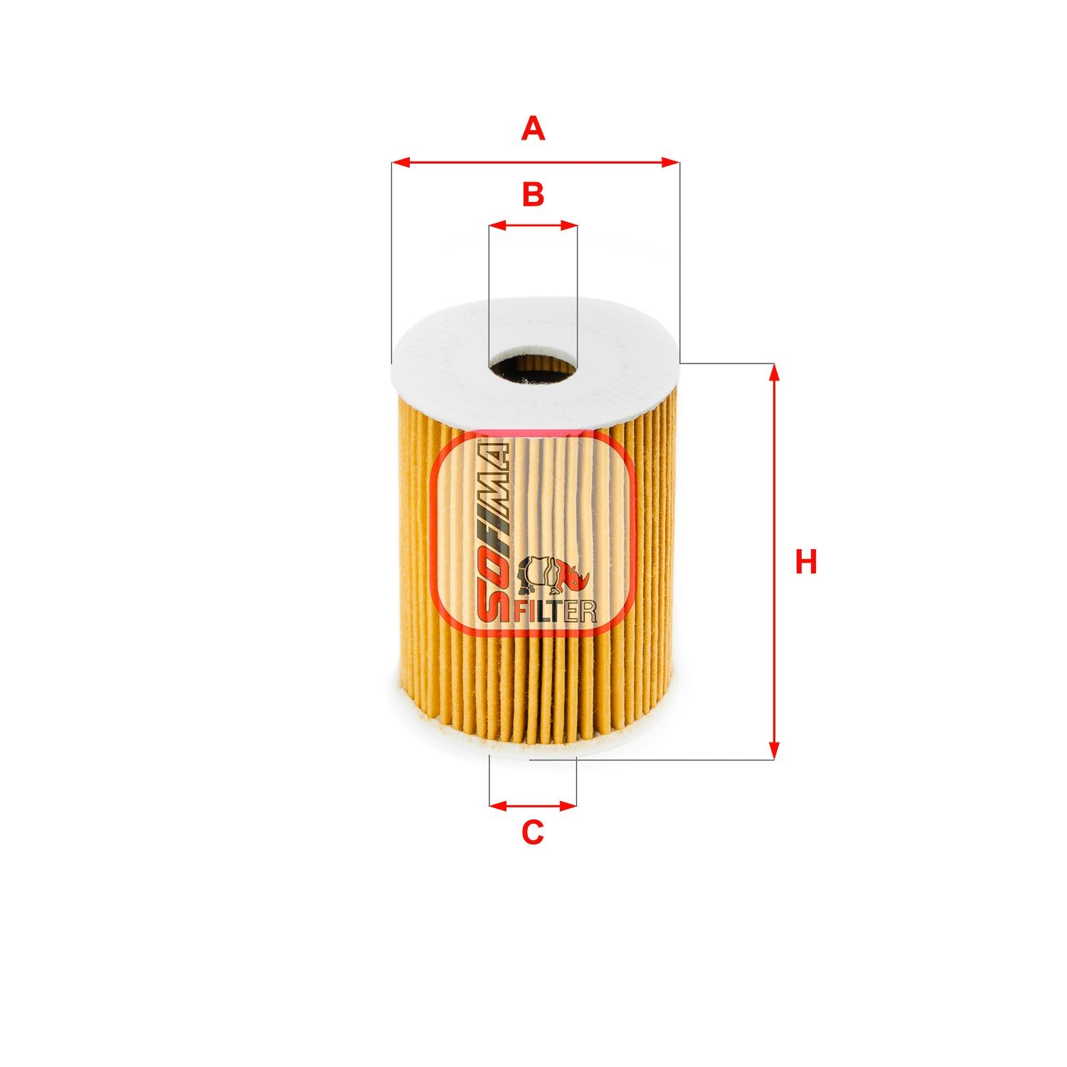 SOFIMA Filter Insert Inner Diameter 2: 21mm, Ø: 65mm, Height: 82mm Oil filters S 5091 PE buy