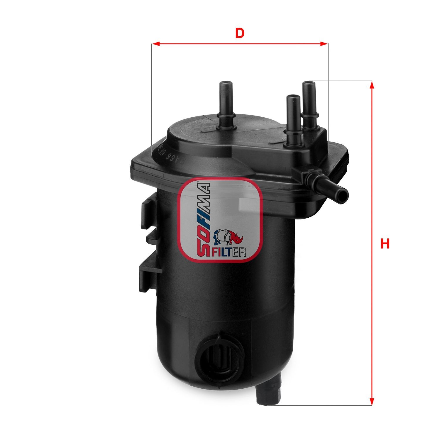 SOFIMA S5320NR Fuel filter 15410-84A00-000