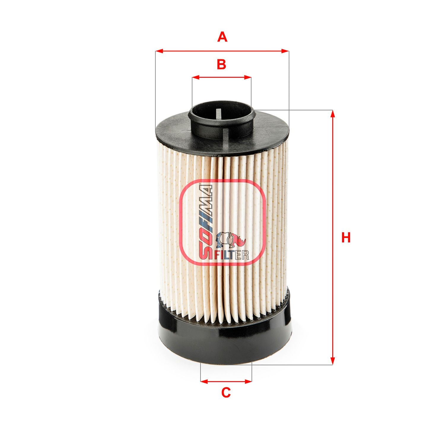 SOFIMA Filter Insert Height: 152mm Inline fuel filter S 6072 NE buy