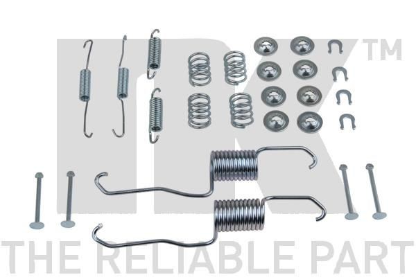 Great value for money - NK Accessory Kit, brake shoes 79450886