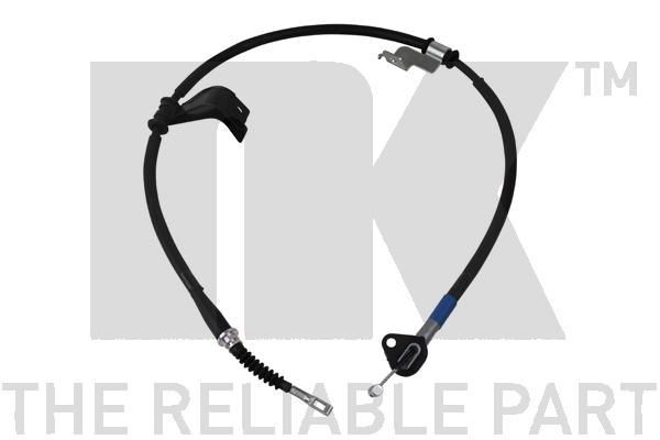 NK 903449 Hand brake cable 1252/1110mm, Disc Brake