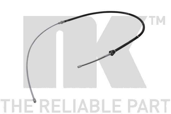 NK 9047131 Hand brake cable 1518/810mm, Drum Brake