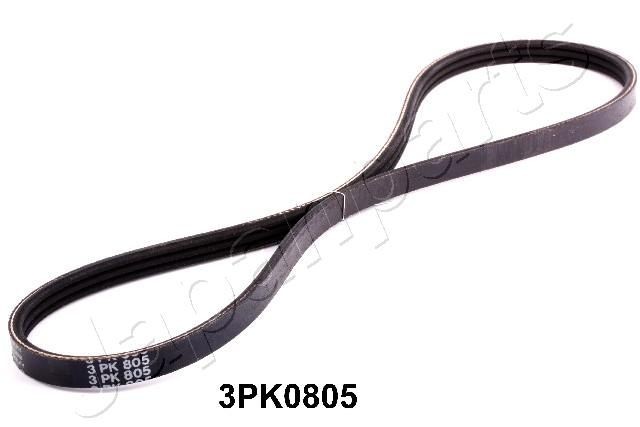 JAPANPARTS 805mm, 3 Number of ribs: 3, Length: 805mm Alternator belt DV-3PK0805 buy
