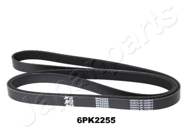 JAPANPARTS DV-6PK2255 Serpentine belt 2255mm, 6