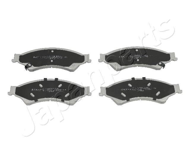 JAPANPARTS Front Axle Height: 68mm, Thickness: 16mm Brake pads PA-351AF buy