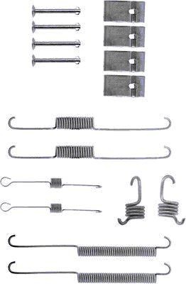 Great value for money - TEXTAR Accessory Kit, brake shoes 97007000