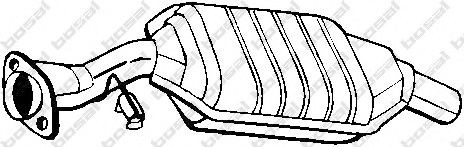 BOSAL 099-223 Catalytic converter with attachment material