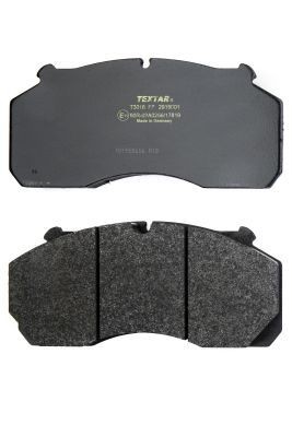 29150 TEXTAR prepared for wear indicator Height: 117,5mm, Width: 249mm, Thickness: 30mm Brake pads 2915001 buy