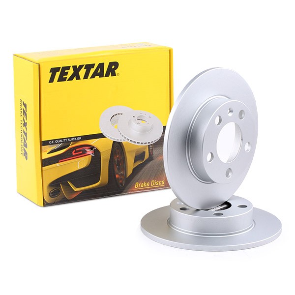 TEXTAR Disque de frein VW,AUDI,SKODA 92082503 1J0615601,1J0615601C,1J0615601N Disques de frein,Disque 1J0615601P,1J0615601Q,1JE615601,2Q0615601H