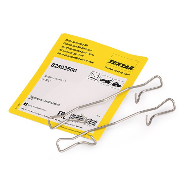 TEXTAR Kit d'accessoires, étrier de frein FIAT,SAAB,SUBARU 82503500 8V0615269,4427E3,77365613 1T142L