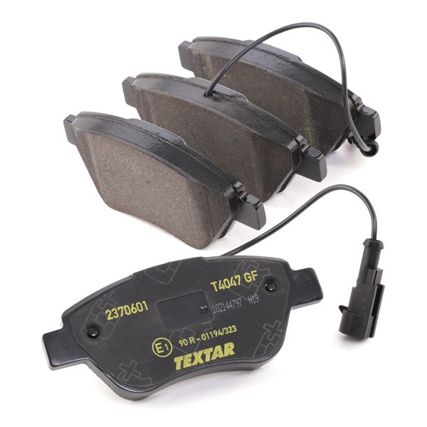 2370601 Disc brake pads Q+ TEXTAR 23706 review and test