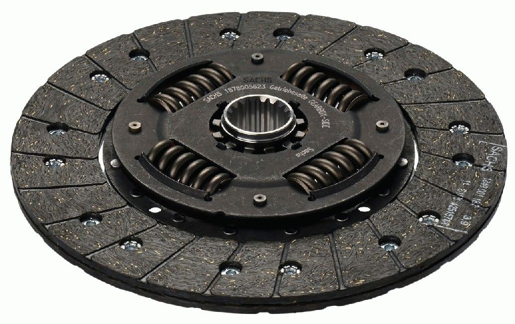 SACHS 1878 005 623 Clutch Disc 240mm, Number of Teeth: 18