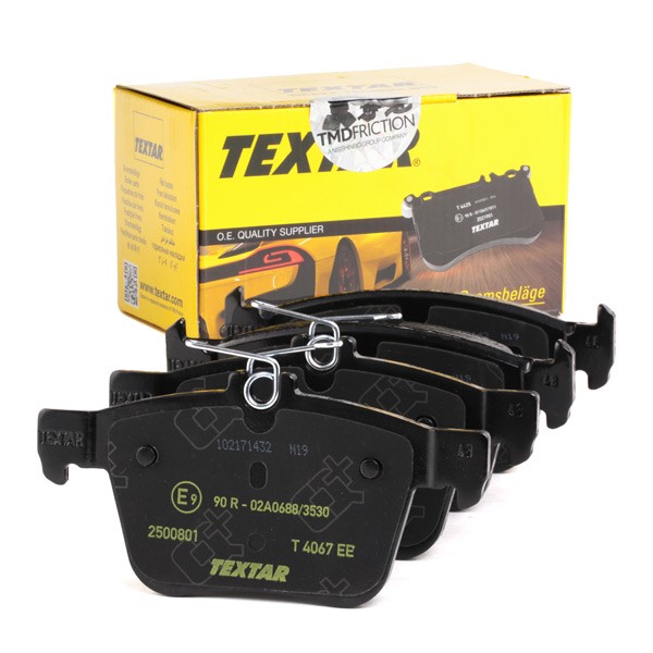 TEXTAR Brake pad kit 2500801