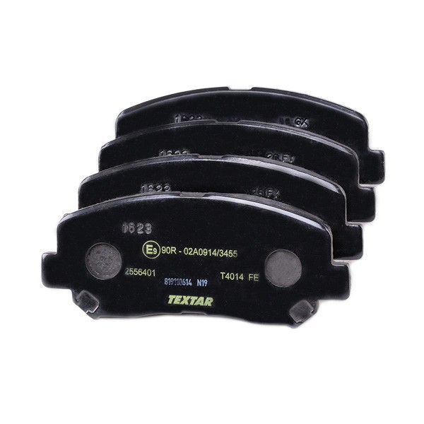 2556401 Disc brake pads TEXTAR 25564 158 1 4 review and test