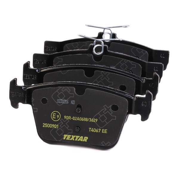 TEXTAR 25009 164 0 5 Disc pads not prepared for wear indicator