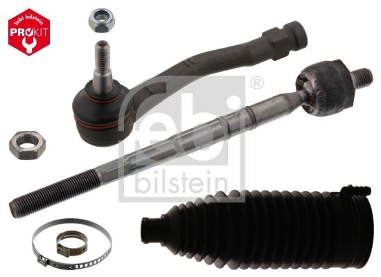 FEBI BILSTEIN Front Axle Left, with nuts, with clamps, with steering bellow Tie Rod 44934 buy