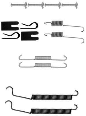 TEXTAR 97037400 Accessory Kit, brake shoes MITSUBISHI experience and price