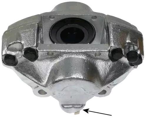 38059200 TEXTAR Brake calipers BMW grey, Cast Iron, without holder
