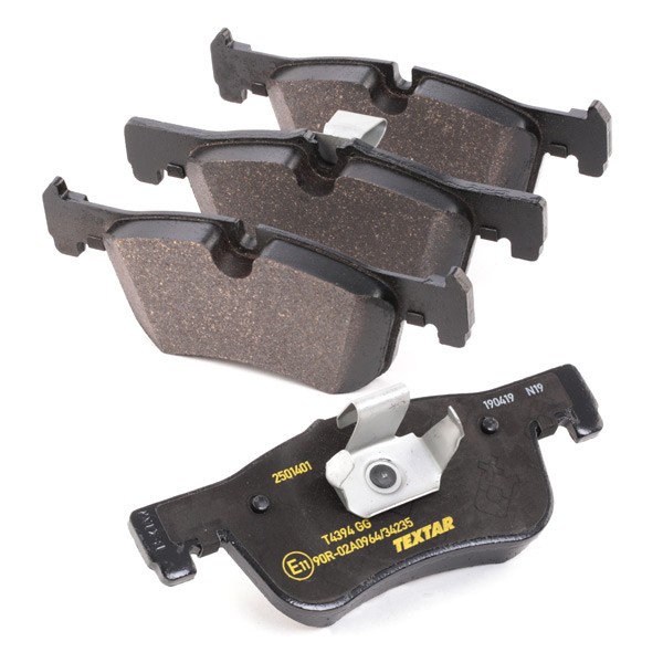 2501401 Disc brake pads Q+ TEXTAR 25015 review and test