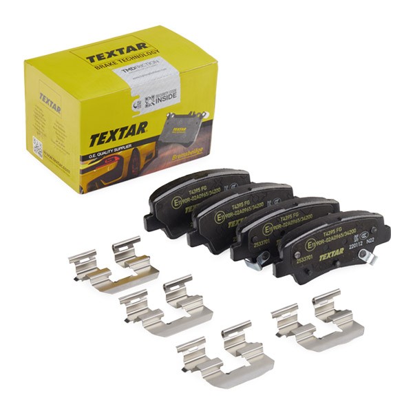 TEXTAR Brake pad kit 2533701