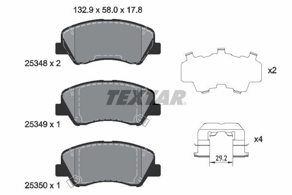 Details about   For 2008-2015 Audi TT Quattro Brake Pad Set Rear Textar 56217BT 2009 2010 2011