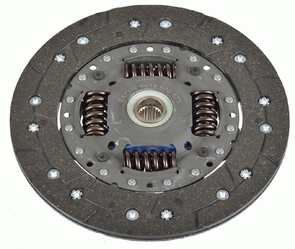 SACHS 1878 600 673 Clutch Disc 220mm, Number of Teeth: 22