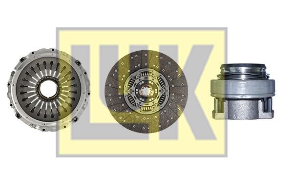 LuK BR 0222 643337300 Clutch Pressure Plate 004 250 46 04