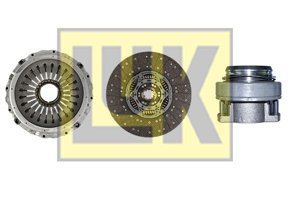 LuK BR 0222 643336800 Clutch Pressure Plate 004 250 87 04