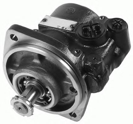 7674.955.298 ZF LENKSYSTEME Steering pump IVECO 150 bar, Vane Pump, Clockwise rotation, Right Connector