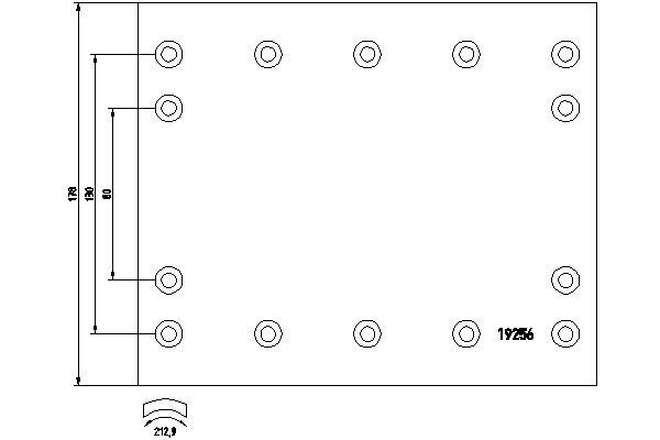 1925607 TEXTAR Bremsbelagsatz, Trommelbremse für DAF online bestellen