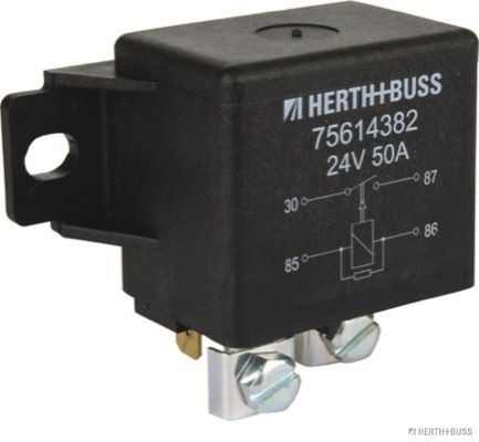 HERTH+BUSS ELPARTS 24V, 4-pin connector Relay, main current 75614382 buy