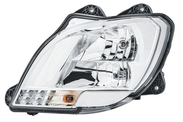 1LD010116591 Headlight assembly HELLA E1 3412 review and test