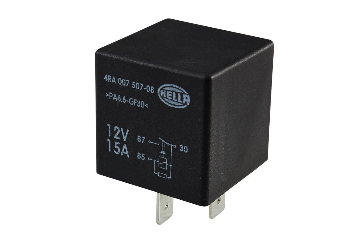 HELLA 4-pin connector Relay, main current 4RA 007 507-081 buy