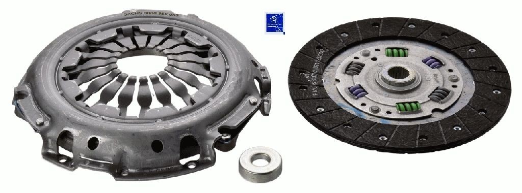 SACHS without clutch release bearing, 215mm Ø: 215mm Clutch replacement kit 3000 950 653 buy