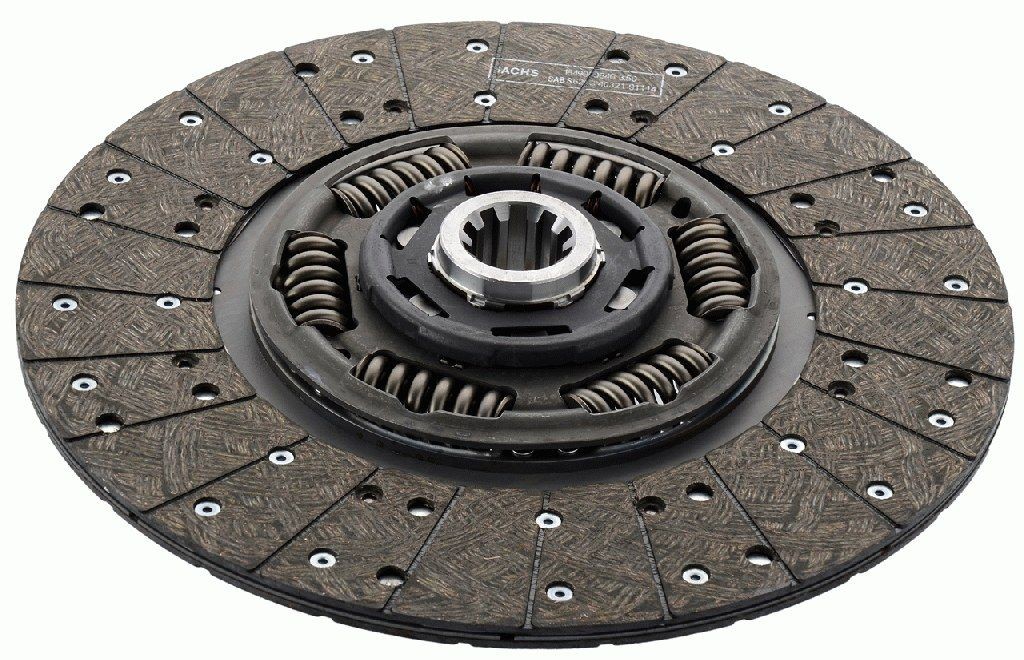 SACHS 1878 007 250 Clutch Disc 395mm, Number of Teeth: 10