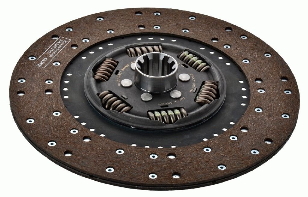 SACHS 1878 006 121 Clutch Disc 380mm, Number of Teeth: 10