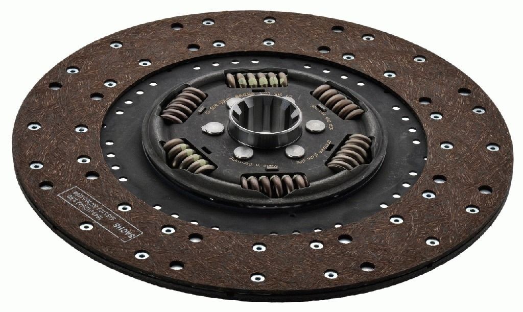 SACHS 1878 006 117 Clutch Disc 380mm, Number of Teeth: 10