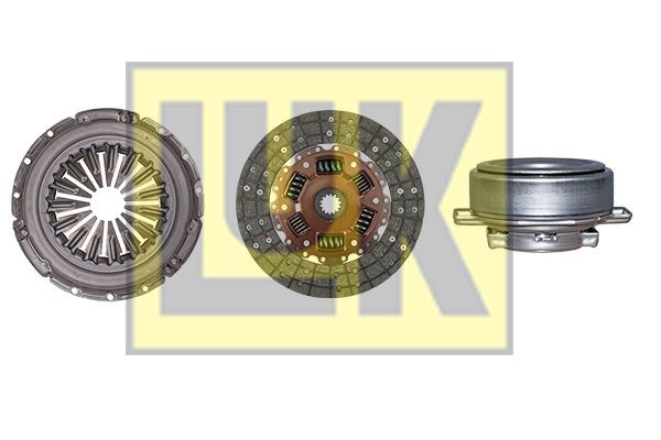 LuK BR 0222 with clutch release bearing, 260mm Ø: 260mm Clutch replacement kit 626 3097 00 buy