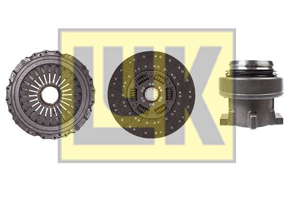 LuK BR 0222 643 3385 00 Clutch kit with clutch release bearing, 430mm