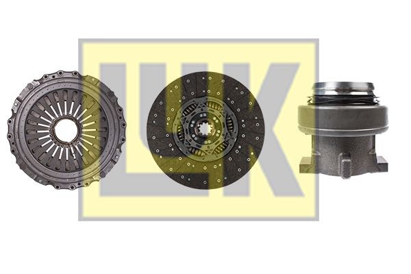 LuK BR 0222 643 3383 00 Clutch kit with clutch release bearing, 430mm