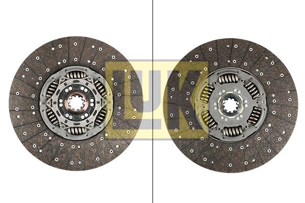 Mercedes 111-Series Clutch disc 7696928 LuK 343 0212 10 online buy