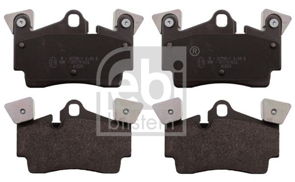 FEBI BILSTEIN Rear Axle, prepared for wear indicator Width: 73,2mm, Thickness 1: 16,6mm Brake pads 116020 buy