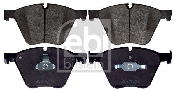 FEBI BILSTEIN 116032 Brake pad set Front Axle, prepared for wear indicator, with piston clip