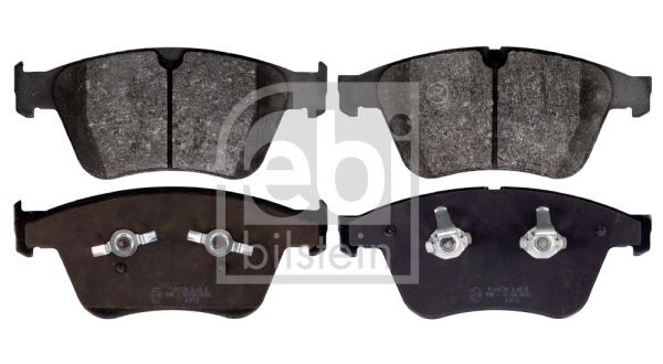 FEBI BILSTEIN 116136 Brake pad set Front Axle, prepared for wear indicator, with piston clip