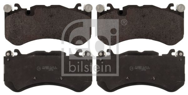 FEBI BILSTEIN D1291-8408 Disc pads Front Axle, prepared for wear indicator