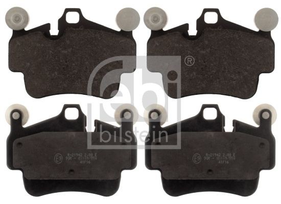 FEBI BILSTEIN 116171 Brake pad set Front Axle, prepared for wear indicator