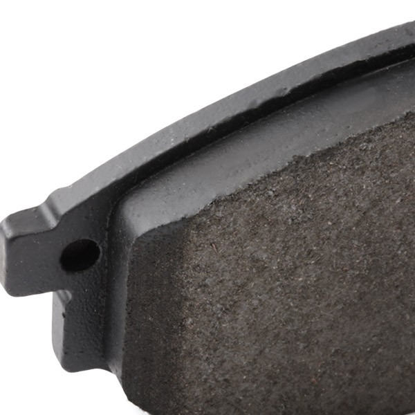 116188 Set of brake pads 116188 FEBI BILSTEIN Front Axle, with acoustic wear warning