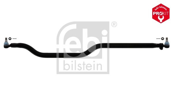FEBI BILSTEIN Front Axle, with crown nut Cone Size: 26mm, Length: 1635mm Tie Rod 19869 buy