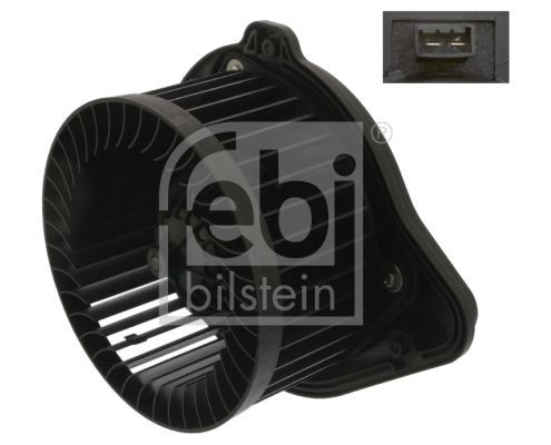 FEBI BILSTEIN with electric motor Number of connectors: 2 Blower motor 43766 buy