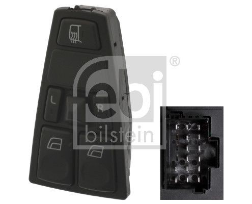 FEBI BILSTEIN Driver side Number of connectors: 15 Switch, window regulator 44677 buy